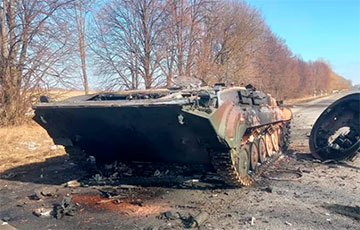 Headed Kyiv: Russian Military Vehicles Were Burned In The Sumy Region