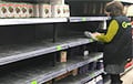«Что происходит?» белоруску удивили пустые полки в магазине