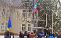 У Старабельску жыхары знялі сцяг акупантаў і праспявалі гімн Украіны
