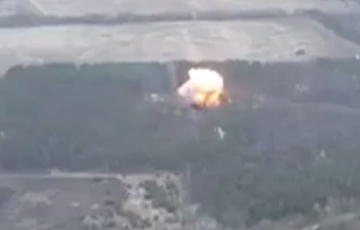 Позиции россиян в лесу под Киевом попали под разнос