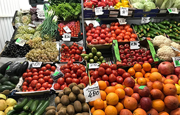 По чем фрукты и овощи на белорусских рынках?