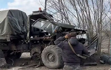 Ukrainian Fighters Destroyed "Grads" And "Urals" With Letter Z Near Mykolayiv
