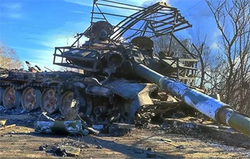 Волынская бригада ТРО эффектно уничтожила танк оккупантов