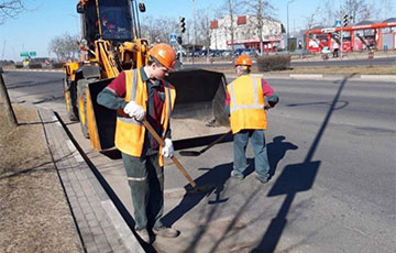 Рабочих ОАО «Беларуськалий» отправили подметать улицы Солигорска