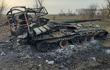 ВСУ из «Стугны» уничтожили российский танк Т-72 возле Гуляйполя