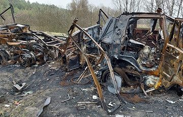 ВСУ показали груду российского металлолома в освобожденном селе на Черниговщине