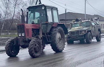 Лукашэнка падарыў Пуціну трактар