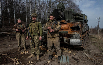 AFU Fighters Destroy Russian 'Tunguska'