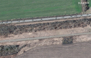 К Харькову движется 12-километровая военная колонна РФ