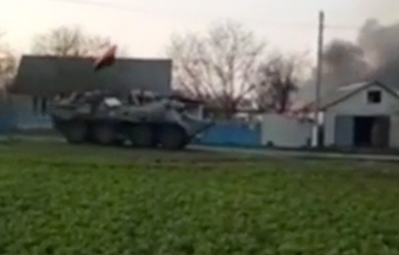 Украинцы показали БТР, захваченный у российских оккупантов на Донбассе