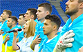 Тина Кароль трогательно спела гимн Украины с футболистами киевского «Динамо»