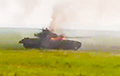 Украінскія байцы па-майстэрску падбілі два танкі РФ