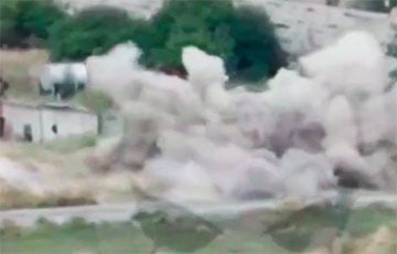 Российские оккупанты подорвались на своих минах: видеофакт