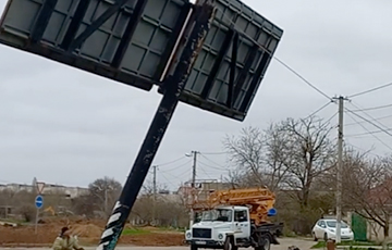 В Николаеве придумали, как заставить работать рекламные щиты на благо ВСУ