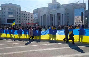 Херсонские партизаны предложили оккупантам спеть гимн Украины
