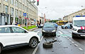 Сразу шесть машин попали в ДТП и устроили затор в центре Минска