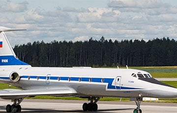 В Гомеле сел самолет, предназначенный для перевозки военного руководства РФ