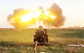 Украинские морпехи вычислили и уничтожили российский танк и боеприпасы