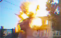Появилось видео сегодняшнего удара ракеты по дому в Николаеве