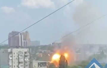 Large Russian Munition Depot Blew Up In Occupied Donetsk