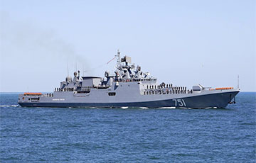 Ukrainians Hit Russian Admiral Essen Frigate Near Snake Island