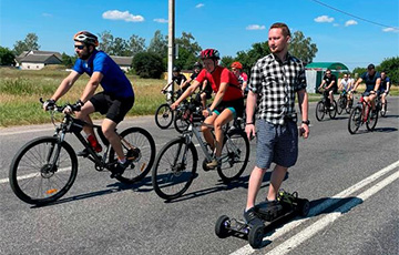 Житель Солигорска сам собрал электрический маунтинборд за $1600