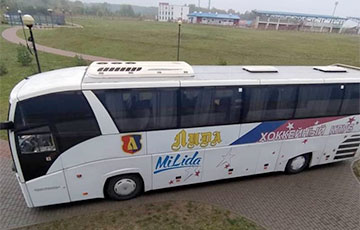 Автобус хоккейного клуба «Лида» попал в серьезное ДТП