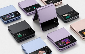 Samsung прэзэнтаваў новыя складныя смартфоны