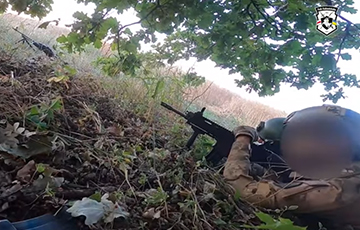 Бойцы полка Калиновского показали кадры ближнего боя на юге Украины