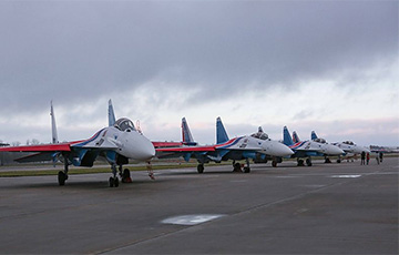Расея страціла ва Украіне дзве эскадрыллі знішчальнікаў Су-35