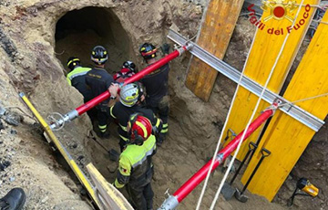В Риме мужчина копал тоннель к банку