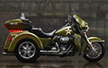 Harley-Davidson вырабіў матацыклы з вайсковым дызайнам