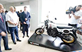 На «Мотовело» Лукашенко показали французский мотоцикл китайской сборки
