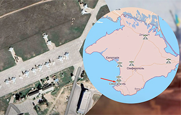 Выбухі на найбуйнейшым аэрадроме РФ у Крыме: што знаходзілася ў «Бельбеку»