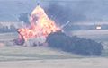 AFU Make Fireworks From Russian Tank