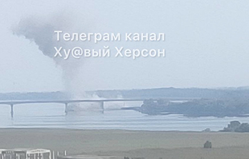 Armed Forces Of Ukraine Hit Antonivka Road Bridge Second Time A Day