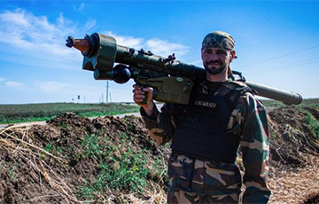 Украінскія дэсантнікі збілі расейскі ўдарны гелікоптэр Мі-24