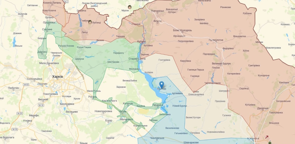 Актуальная карта войны в Украине: как изменилась ситуация за день - НовостиБеларуси - Хартия97