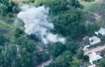 На Донетчине украинские воины поймали танк-призрак оккупантов