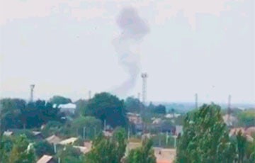 В оккупированном Мелитополе раздался мощный взрыв на аэродроме