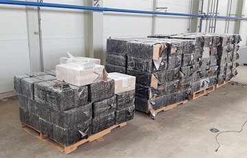 Smuggled Cigarettes In Bricks Cargo From Belarus Disclosed In Lithuania