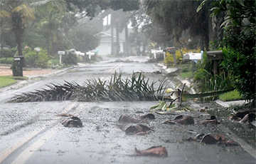 На Флорыду з катастрафічнай сілай абрынуўся ўраган «Іэн»