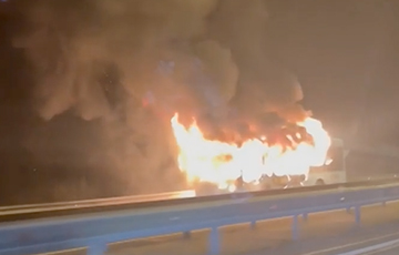 Sixth MAZ Burns Down In Saint Petersburg