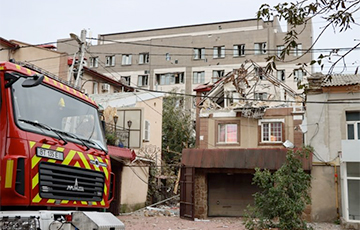 Strike Inflicted On Hotel Where FSB Officers Lived In Kherson