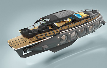 В Монако представили подводную суперяхту, созданную по роману Жюля Верна