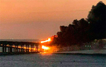 Россияне устроили истерику из-за взрыва на Крымском мосту