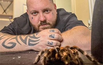 Реальный «Спайдермен»: британец по совету врача завел дома 300 тарантулов