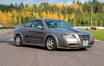 Единственный в мире: под Минском заметили уникальный автомобиль