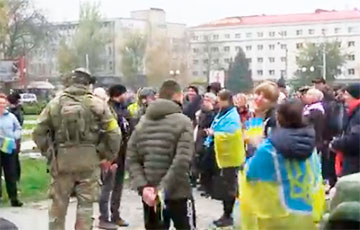 Украінскія вайскоўцы паказалі, як заходзілі ў Херсон