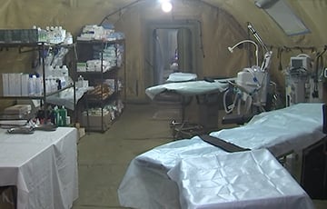 Российские военные развернули в Беларуси полевой госпиталь